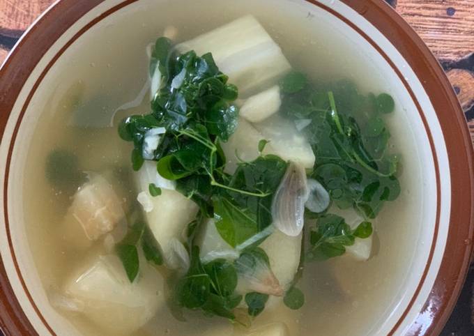 Resep Sayur Daun Kelor Pepaya Muda Oleh Roro Woelan Cookpad