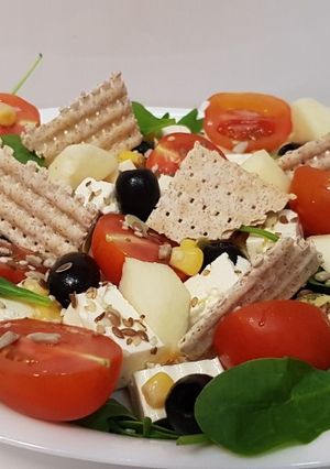 O poză a rețetei Salată de crudități.