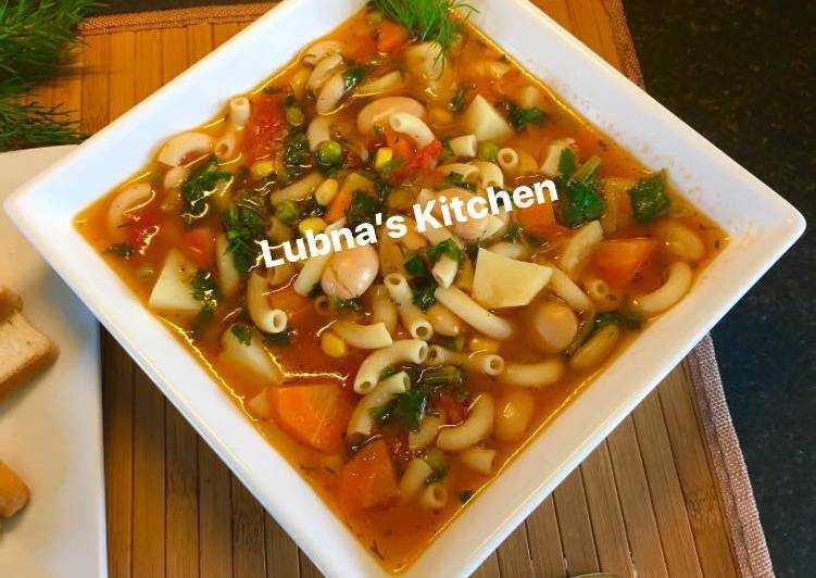 Recipe of Super Quick Homemade Minestrone Soup