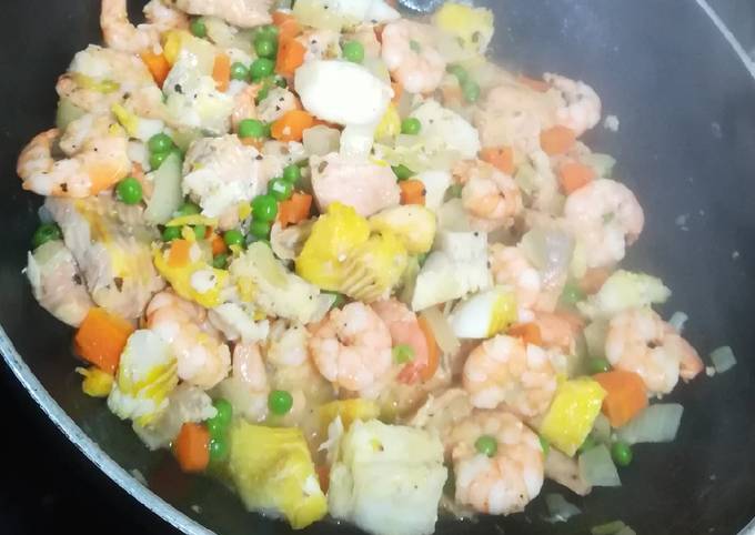 Easy Fish Pie Filling