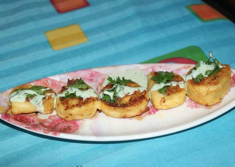 Recipe of Award-winning Chicken Pinwheels + green rita