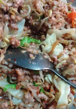 Foto resep Nasi goreng nasimerah