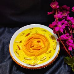 A picture of Mango rice kheer.