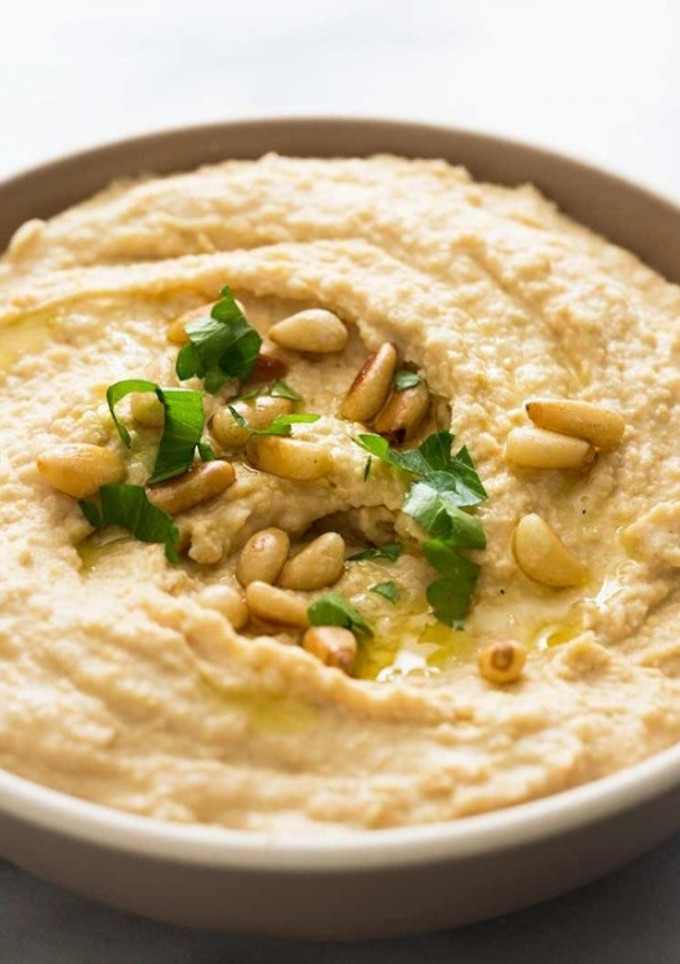 Una foto de Puré de garbanzos