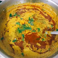 A picture of Methi Daal fry.