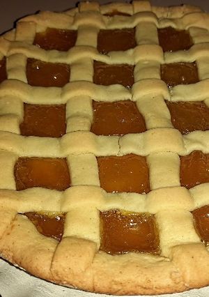 Una foto de Pastafrola de Membrillo/Batata