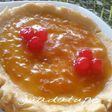 Postre de queso y melocotón en olla gme y gmf y tradicional