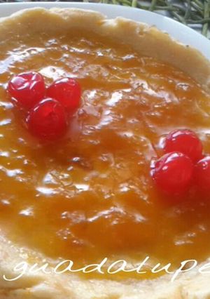 Foto principal de Postre de queso y melocotón en olla gme y gmf y tradicional