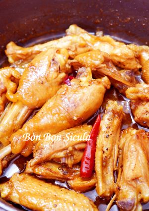 Hình của món Gà Rô Ti Nước Dừa.