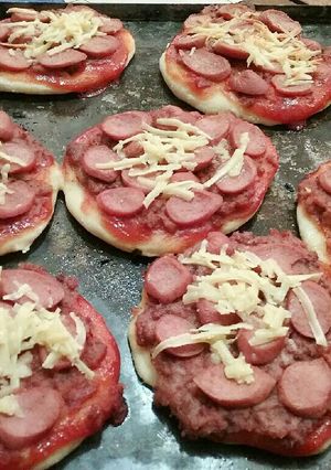 Foto resep Pizza Mini Corned Beef