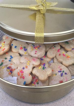 A picture of Condensed Milk Cookies.