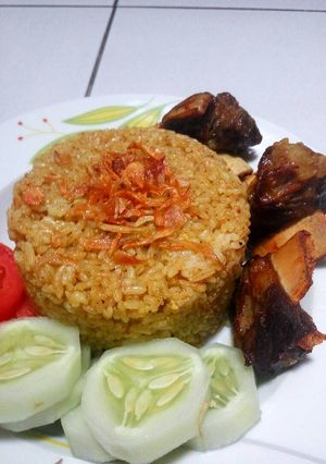 Foto resep Nasi kebuli (iga sapi)