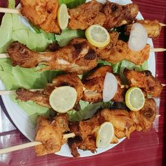 A picture of Tandoori chicken tikka.