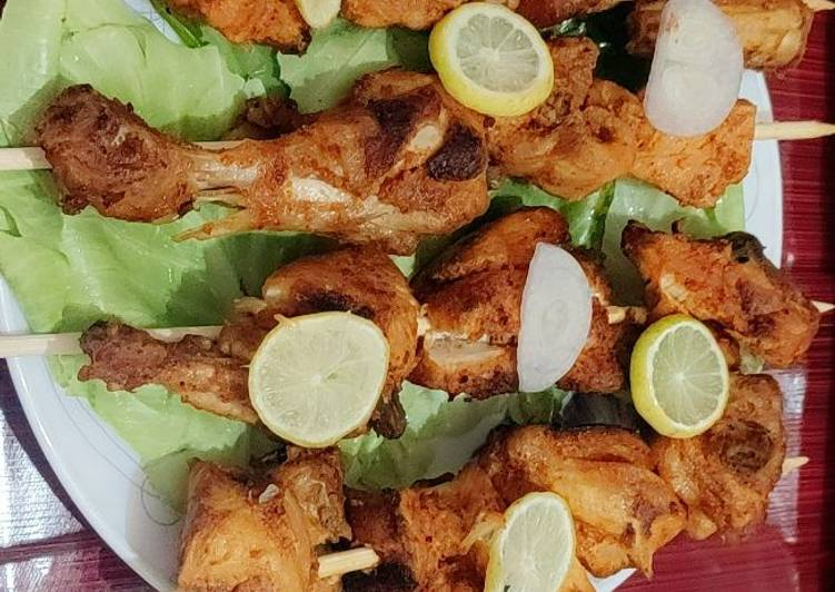 Simple Way to Make Super Quick Homemade Tandoori chicken tikka