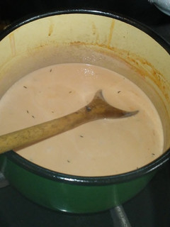 Una foto de Salsa rosa