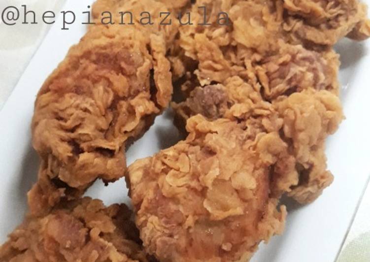 Resep Ayam Goreng HFC (Happy Fried Chicken) 😊 Anti Gagal