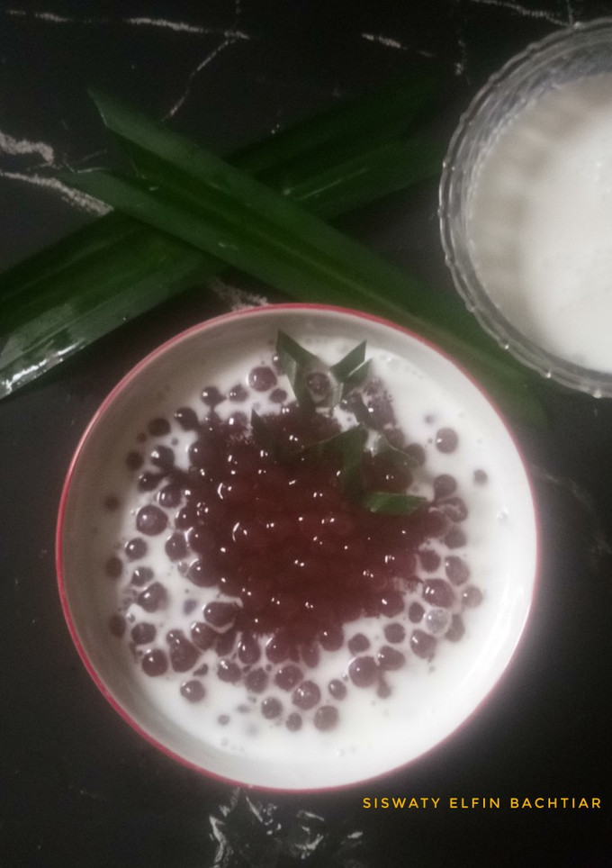 Foto resep Bubur Mutiara With Palm Sugar