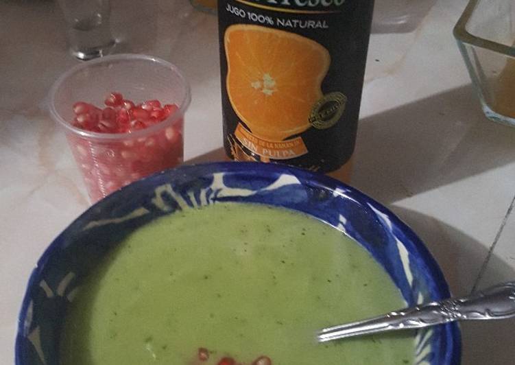 Crema de aguacate al tequila