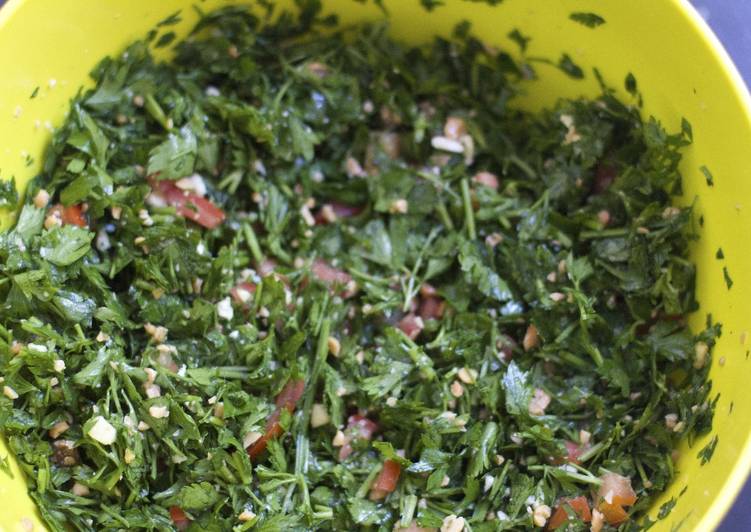 Easiest Way to Make Quick Petersiliensalat