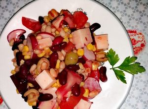 O poză a rețetei Salată de vară.