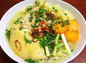 Hình của món Nui Gà.