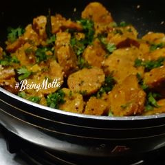 A picture of Rice Fenugreek Leaves Muthiya.