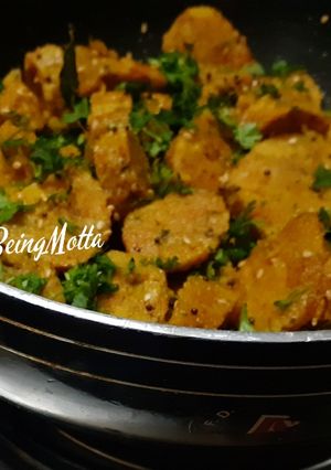 A picture of Rice Fenugreek Leaves Muthiya.