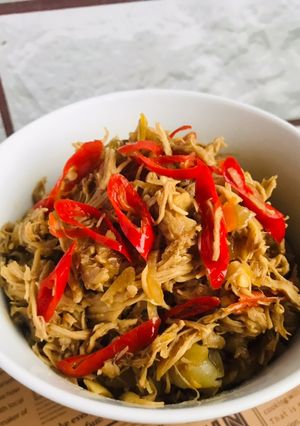 Foto resep Ayam suwir pedas manis