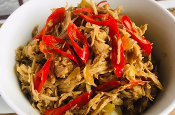 Cara Buat Ayam suwir pedas manis Enak Terbaru