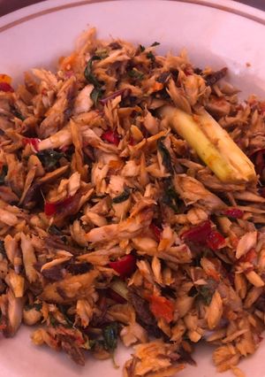 Foto resep Pindang tongkol suwir kemangi sederhana