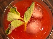 Una foto de tragos de frutilla