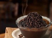 Una foto di tortino cioccolato
