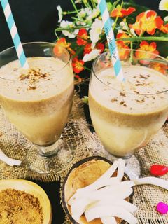 नो कॉफी कोल्ड कॉफी (no coffee cold coffee recipe in Hindi) रेसिपी मुख्य फोटो