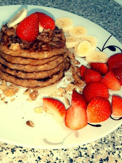 Φωτογραφία της συνταγής Pancakes (πανκέικ)