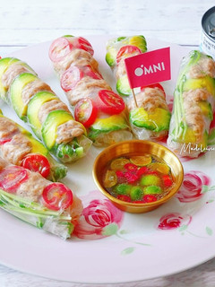 OMNI新鮪魚越式春捲(全素) 的食譜成品照片