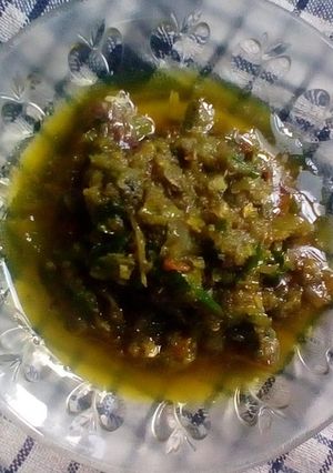 Foto resep Sambal hijau (goreng)
