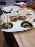 Rostbef wrap
