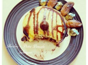 Foto resep Hershey Dates Pancakes