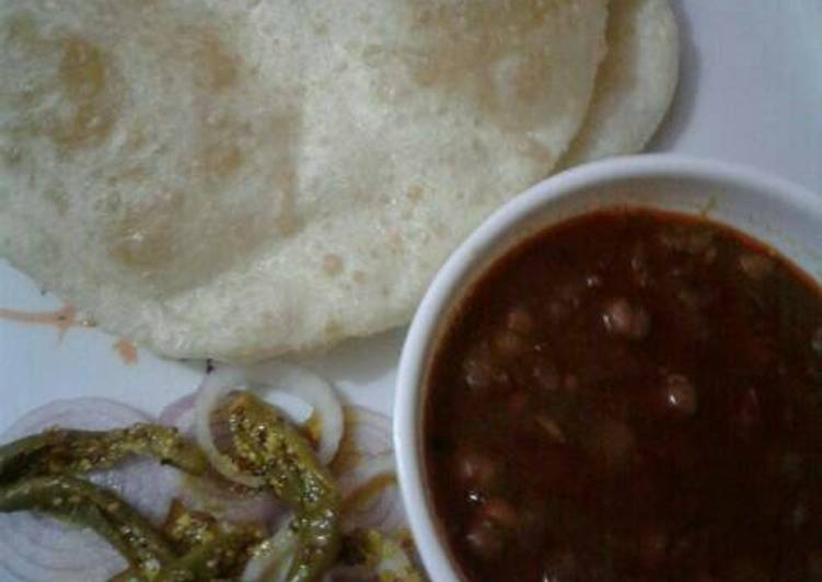 Recipe of Homemade chhole bhatoore in 11 Minutes at Home