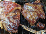 Asado de cordero al horno