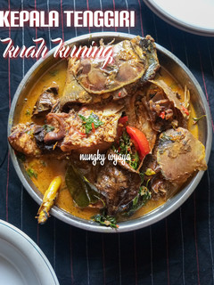 Foto resep Kepala tenggiri kuah kuning