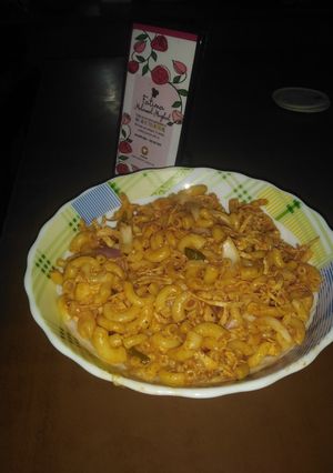 A picture of 7 spice Tikka Maccrooni.