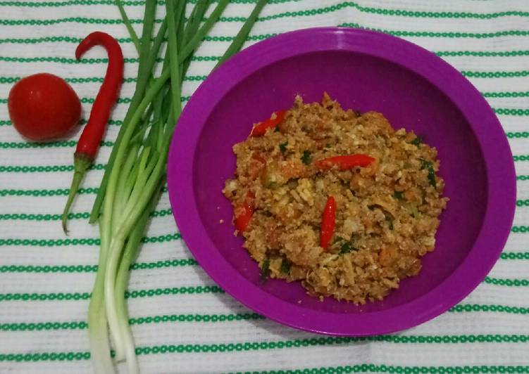 Bagaimana Membuat Sambel Goreng Telur Rajungan, Sempurna