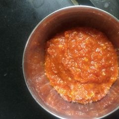 Red chilli chutney A picture of Red chilli chutney.