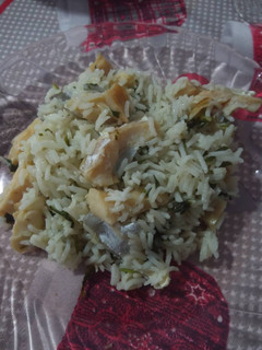 Foto de Arroz de Bacalhau e Coentros