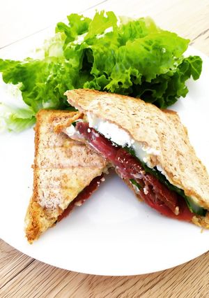 Une photo de Croque Monsieur revisité