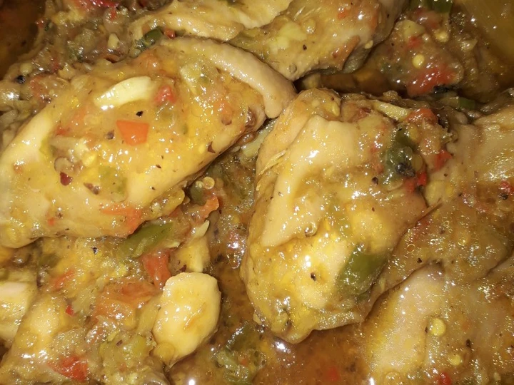 Langkah Mudah untuk Menyiapkan Resep Ayam rica rica pedas cita rasa kampung yang  Bikin Ketagihan Anti Ribet, Menggugah Selera