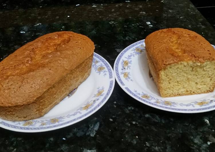 Bizcocho tradicional de limón