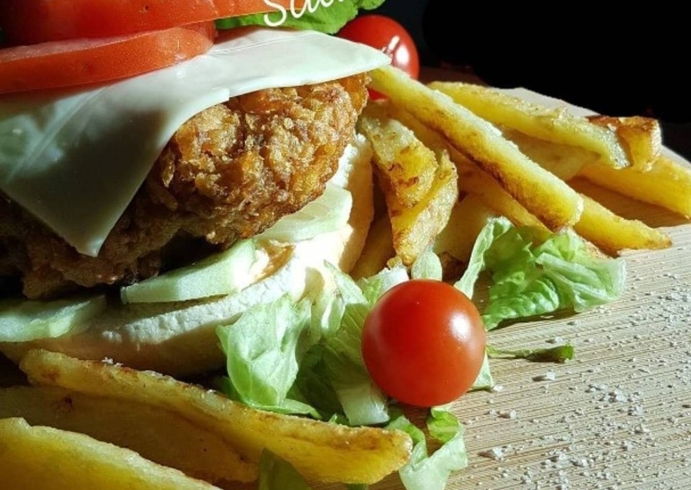 Zinger burger