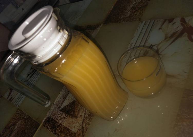 Easiest Way to Make Ultimate Orange and ginger juice